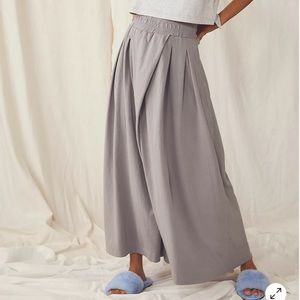 Free people knit wide pants
